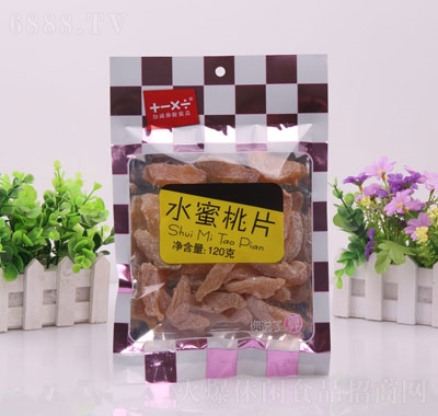 加減乘除水蜜桃片120g