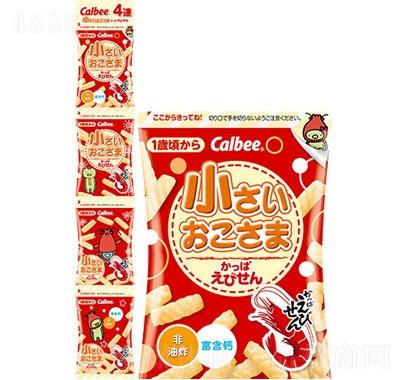 Calbee河童蝦條32g