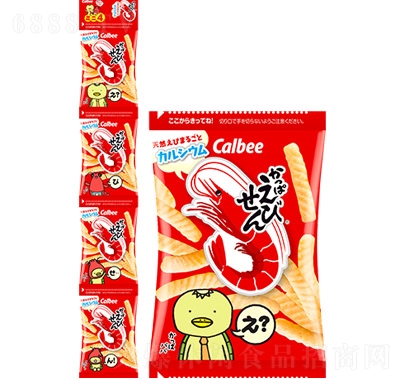 Calbee河童蝦條4連包48g