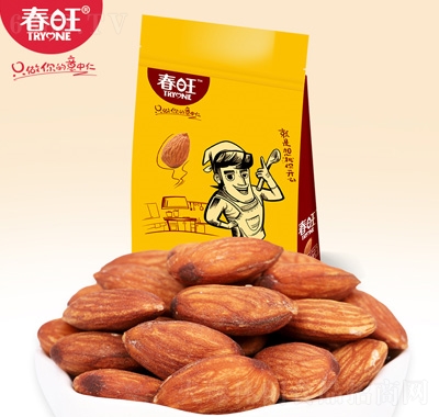 春旺鹽焗扁桃仁袋裝108g