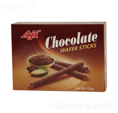 Aji卷心酥(巧克力)120g