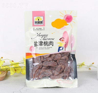 笑喔喔鹽津桃肉92g