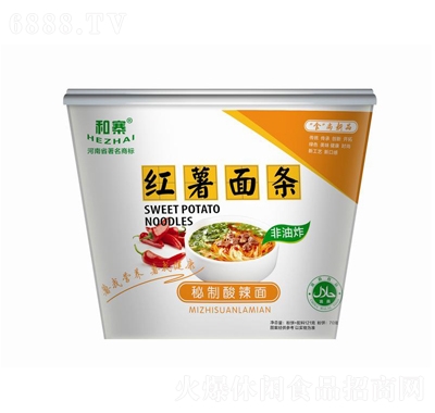 和寨紅薯面條秘制酸辣面