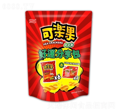 可樂果豌豆酥好運(yùn)分享包（原味+50周年限定磁鐵）