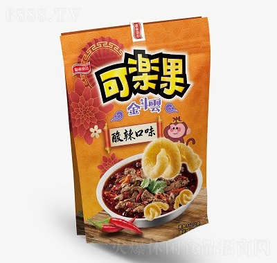 可樂果豌豆酥金斗云酸辣口味