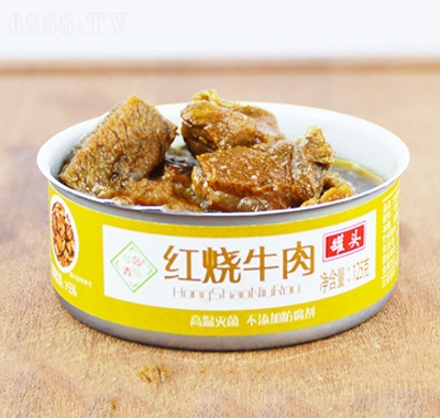 琴島青鳥(niǎo)紅燒牛肉125克休閑零食