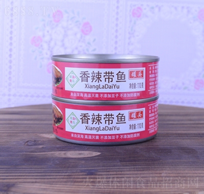 琴島青鳥香辣帶魚110克休閑食品