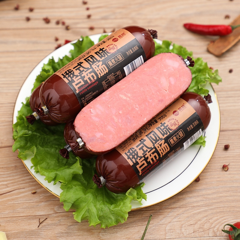 晨越俄羅斯風(fēng)味香腸休閑食品