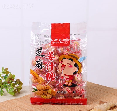 馬大大加工定制手工姜汁糖糖姜片姜糖