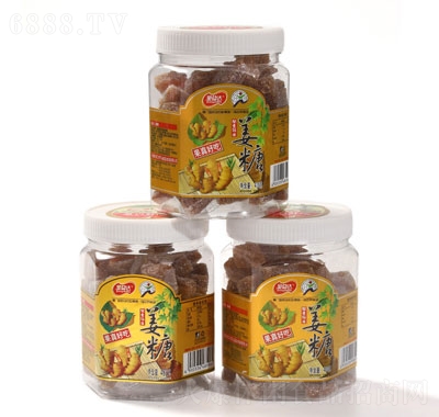 金益達姜糖罐裝休閑零食果脯蜜餞