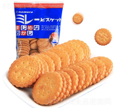 野村日式小圓餅休閑零食辦公室食品早餐點心