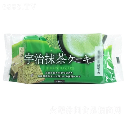 櫻花制果宇治抹茶蛋糕高顏值下午茶點心批發(fā)