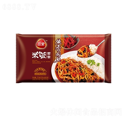 三全魚香肉絲方便米飯網(wǎng)紅小吃風(fēng)味零食批發(fā)