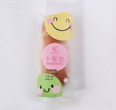 康福小餐包瓜仁黑芝麻條追劇零食聚會小吃