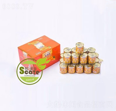 樹(shù)美食橘子罐頭312gx24罐午后小吃解暑解熱