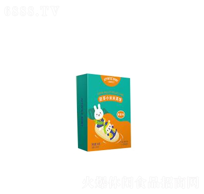 甄愛貝比胚芽小米米芙餅海苔味批發(fā)代理招商休閑食品