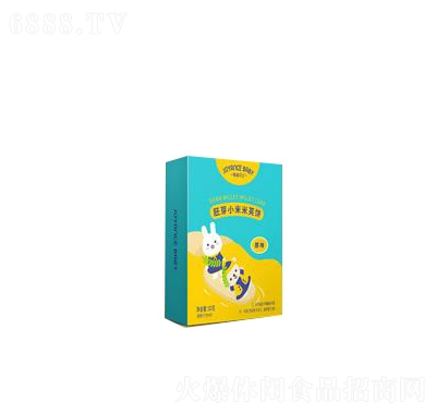 甄愛貝比胚芽小米米芙餅原味招商批發(fā)年貨