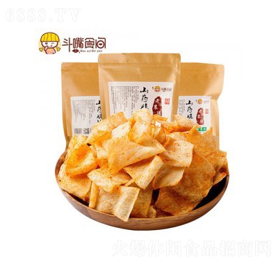 斗嘴食間山藥脆片袋裝休閑零食代理招商