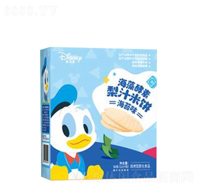多彩寶貝梨汁米餅海苔味