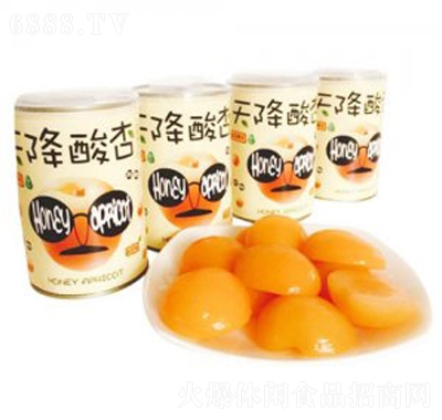 健得豐天降酸杏罐頭(罐裝)追劇零食辦公室食品