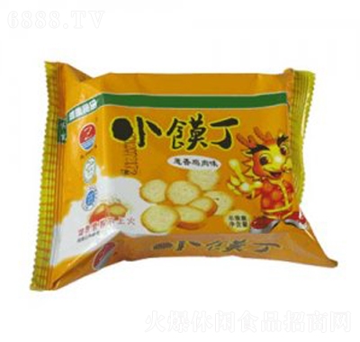 三志小饃丁蔥香雞肉味方盒零食批發(fā)休閑食品