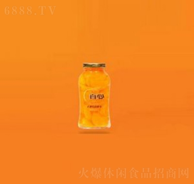 真心桔子罐頭248g追劇搭檔休閑食品