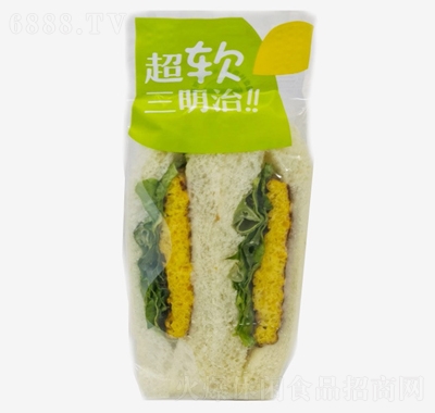 天益南瓜蛋燒三明治追劇零食辦公室食品