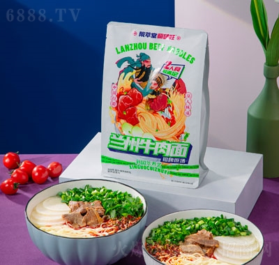 蘭啵旺蘭州牛肉面招牌原湯方便面食品招商袋裝