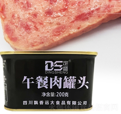 飄香遠(yuǎn)大定盛午餐肉開罐即食火鍋泡面冒菜