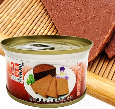 飄香遠(yuǎn)大定盛豬肝午餐肉100g罐裝便攜