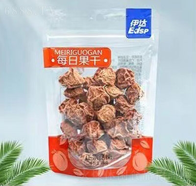伊達(dá)每日果干正宗話梅75g休閑追劇零食