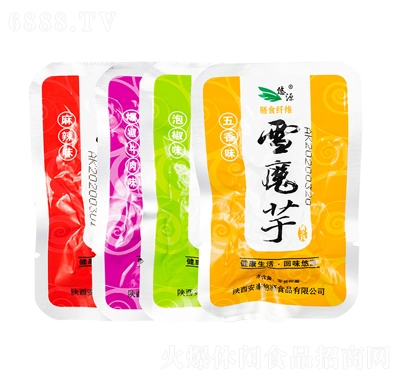 悠源雪魔芋魔芋干魔芋絲條休閑零食素食