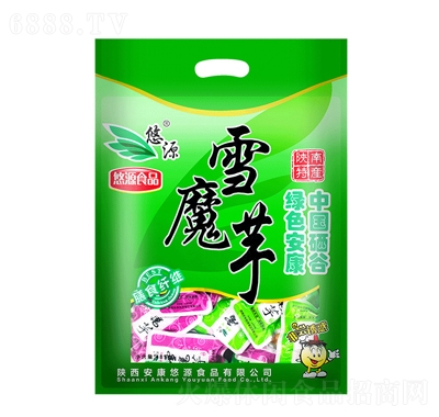 悠源雪魔芋魔芋干魔芋絲條休閑零食素食安康特產(chǎn)禮袋裝485g