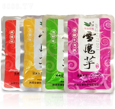 悠源雪魔芋魔芋干魔芋絲休閑零食多口味