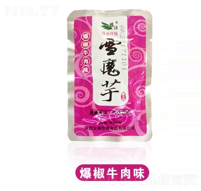 悠源雪魔芋魔芋干魔芋絲休閑零食牛肉味