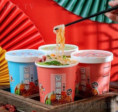 悠源中國十四運安康魔芋套裝休閑食品代理零食