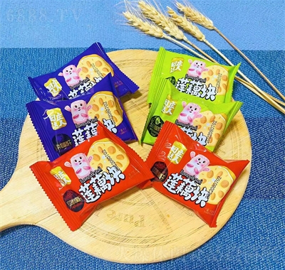 田莊達(dá)人蓮藕塊餅干休閑食品