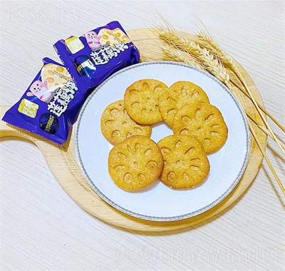 田莊達(dá)人蓮藕塊早餐餅干休閑食品