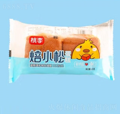 桃李面包焙小松拔絲雞蛋肉松蛋糕480g雞蛋肉松面包早餐休閑食品