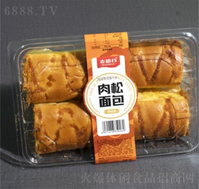 麥德谷熱銷糕點零食400g肉松面包