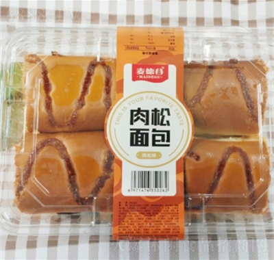 麥德谷熱銷糕點零食肉松面包