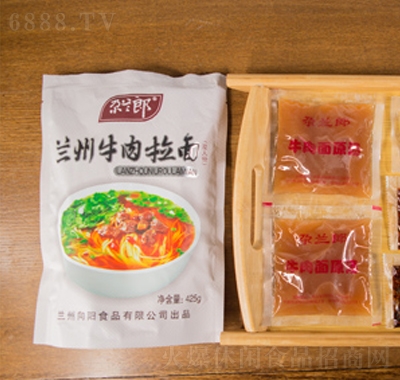 尕蘭郎蘭州牛肉拉面425克袋裝