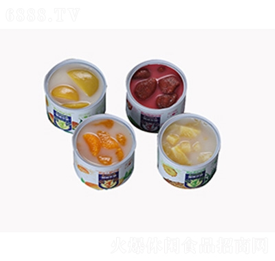 莫爾利斯水果罐頭多口味罐頭休閑食品