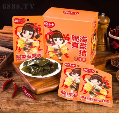 婉小小脆爽海帶結(jié)香辣味26gX20包