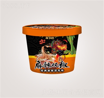 雙下巴麻辣雙椒方便食品經典麻辣燙