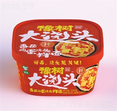 豫樹大澆頭番茄雞蛋澆頭拌面190g