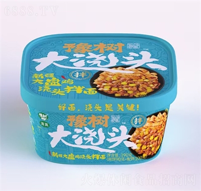 豫樹大澆頭新疆大盤雞澆頭拌面190g
