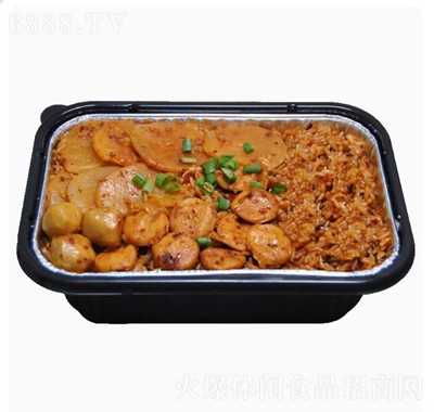 蜀道難自熱火鍋米飯-懶人速食燒烤方便拌飯即食品
