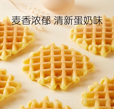 滿格華夫餅干400g原味早餐面包蛋糕