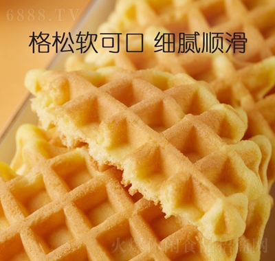 滿格華夫餅干400g原味早餐面包蛋糕休閑零食
